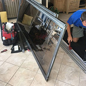 sliding glass door frame repair Bayswater